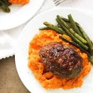 Beef, Sweet Potato, and Green Beans