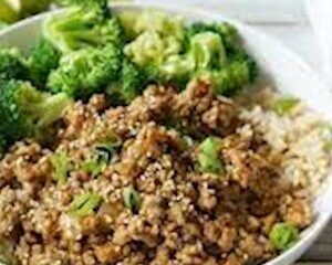 Turkey, Brown Rice, and Broccoli Turkey, Brown Rice, and Broccoli