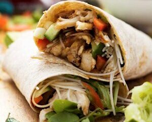 (Wrap) Chinese Chicken Wrap (Wrap) Chinese Chicken Wrap