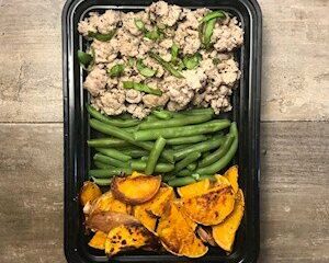 Chicken, Sweet Potato, and Green Beans Chicken, Sweet Potato, and Green Beans