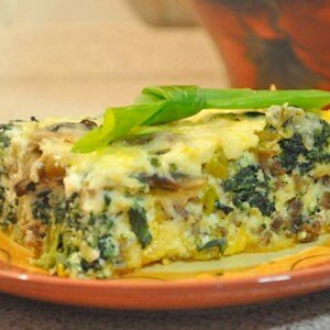 (Keto Breakfast) Eggs Florentine Casserrole