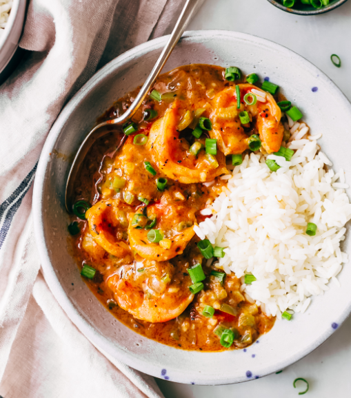 (E) Shrimp Etouffee (PREMIUM)
