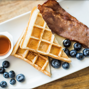 (B) Cinnamon Oat Waffle