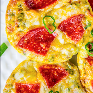 (Breakfast) Pizza Egg Muffins