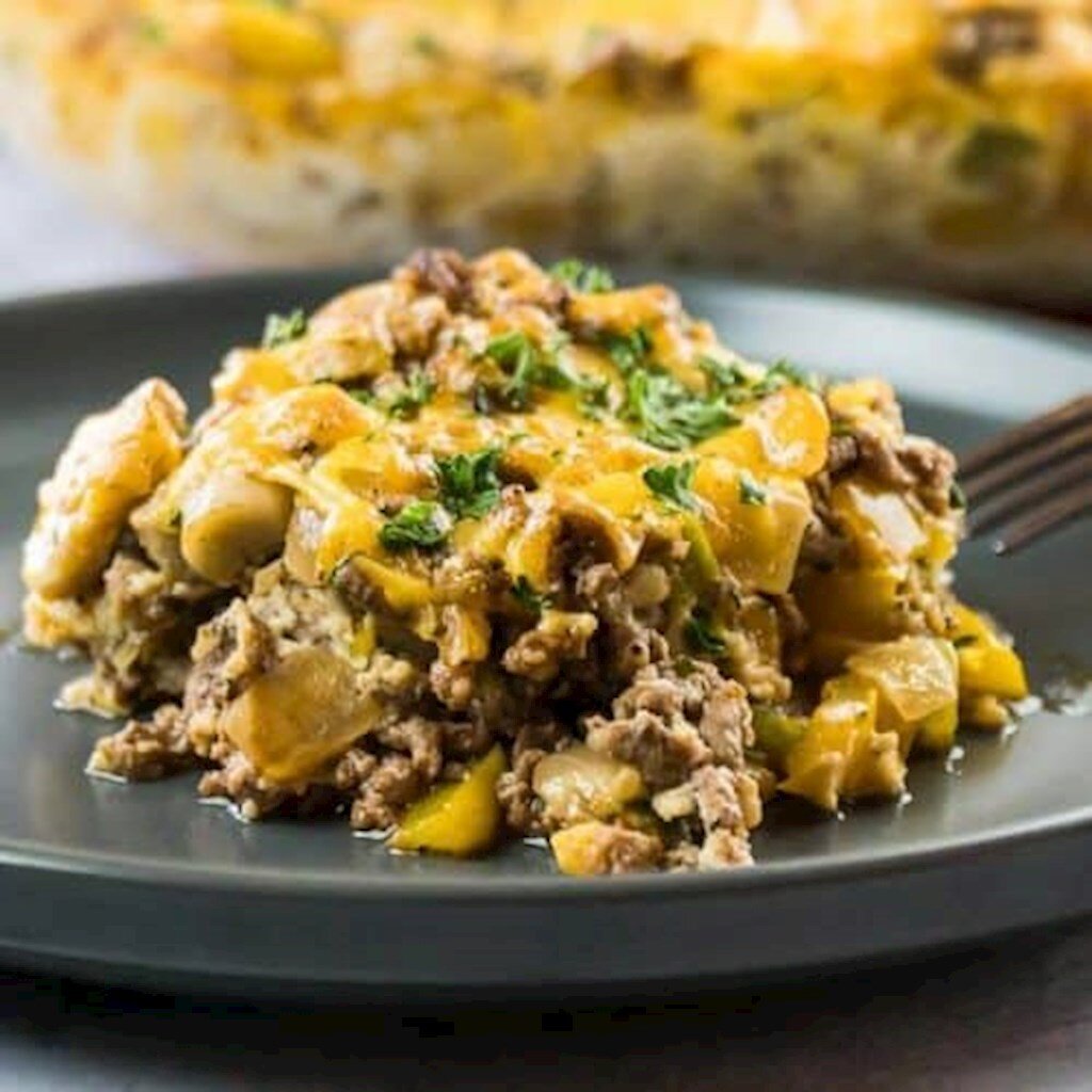 (Keto Entree) Keto Philly Cheese