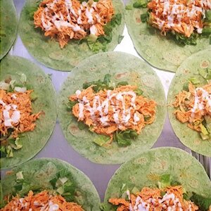 (S) Buffalo Chicken Salad Wrap