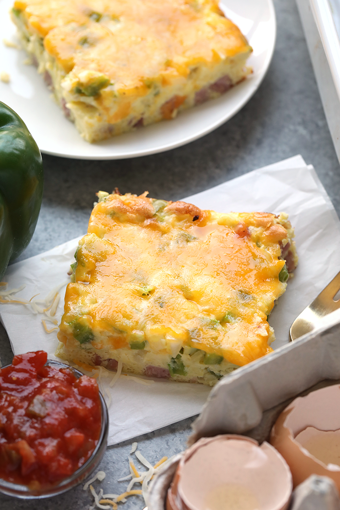 (Keto Breakfast) Denver Breakfast Casserole