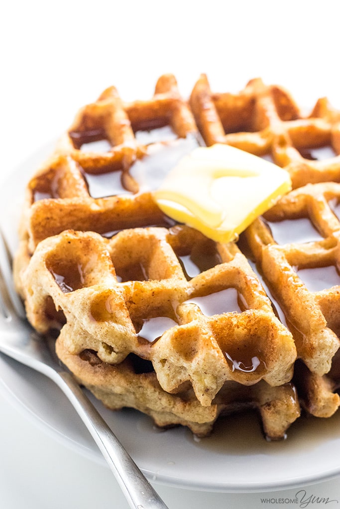 (Keto Breakfast) Keto Waffle