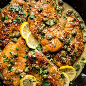 (Entree) Chicken Piccata(NEW)
