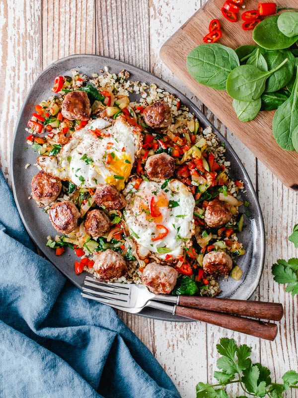 (Keto Breakfast) Keto Breakfast Scramble