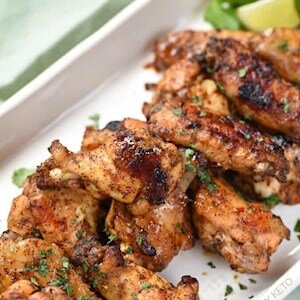(Keto Entree) Crispy Oven Baked Chicken Drums