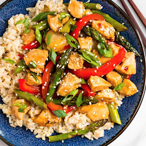 (E) Teriyaki Chicken
