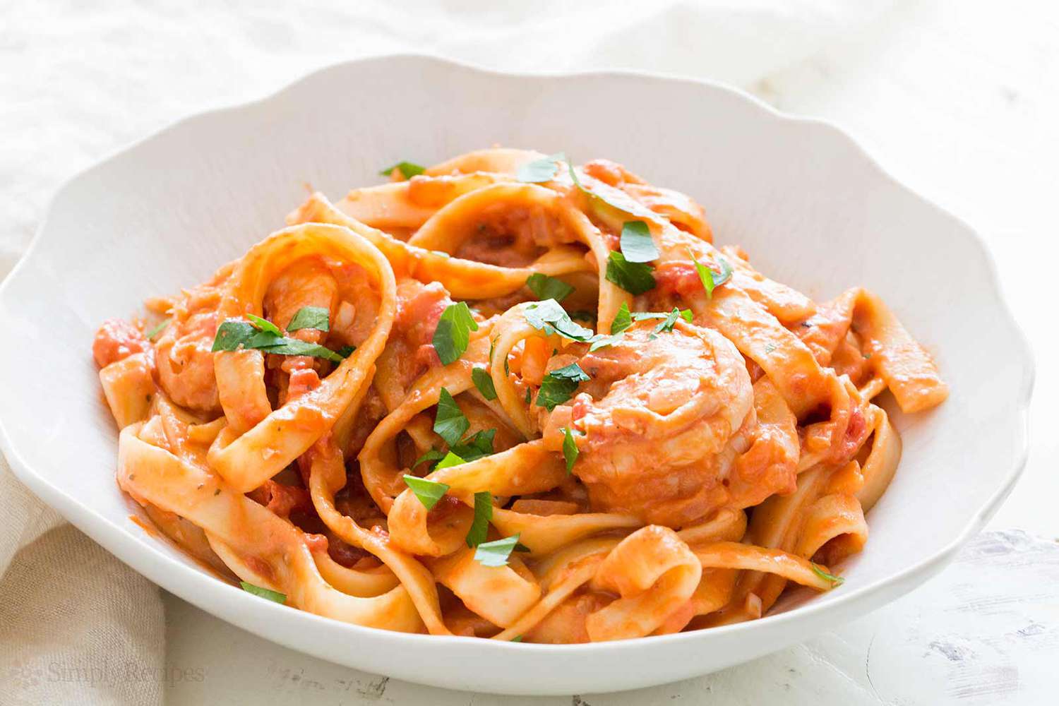 (Entree) Shrimp Alla Vodka