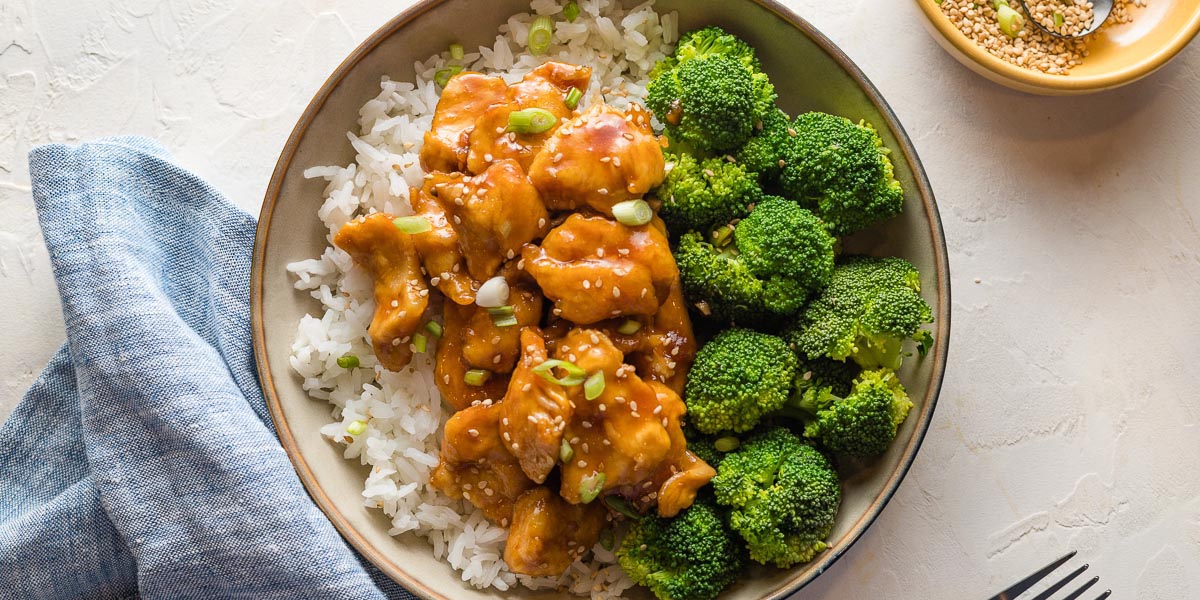 (Entree) Bourbon Chicken Tenders