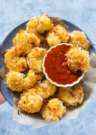 (Keto Entree) Coconut Baked Shrimp