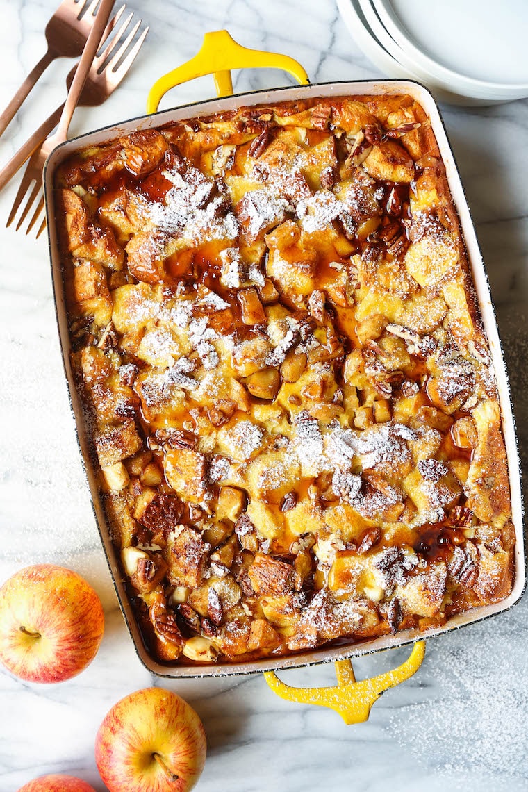 (Breakfast) Apple Cinnamon French Toast Bake