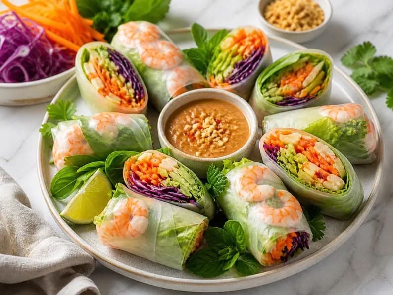 (Wrap) Fresh Spring Rolls